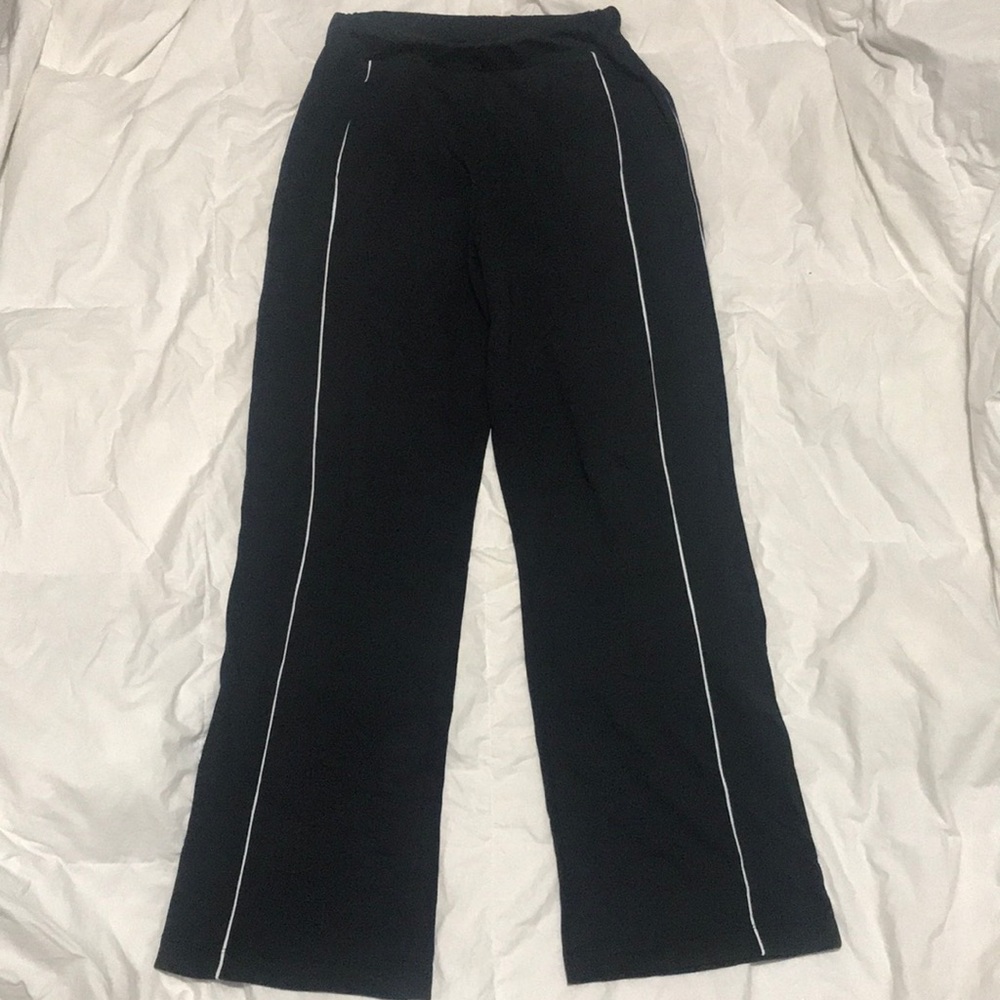 Off Black Sz Small Wide Leg Lounge Trousers